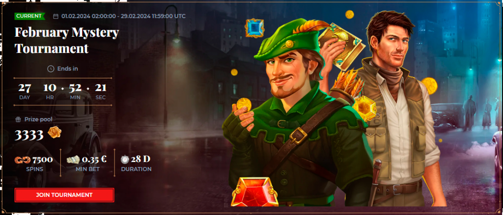 Aktuelles Turnier bei Windetta Casino